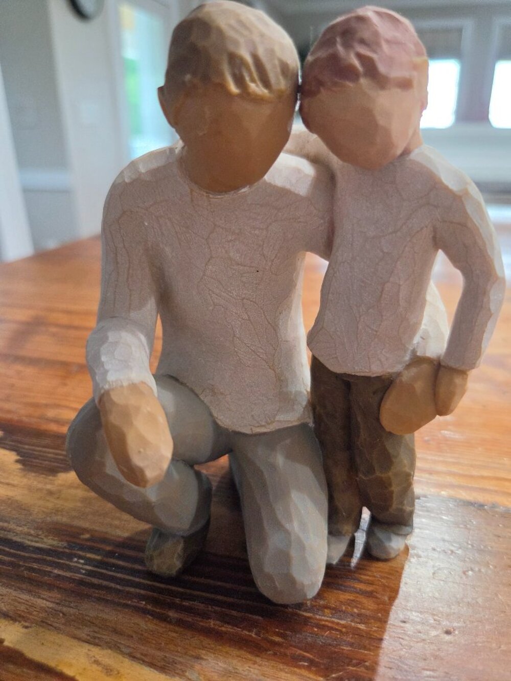 Willow Tree Father And Son Figure Figurine 5-1/2" Demdaco Susan Lordi 2000